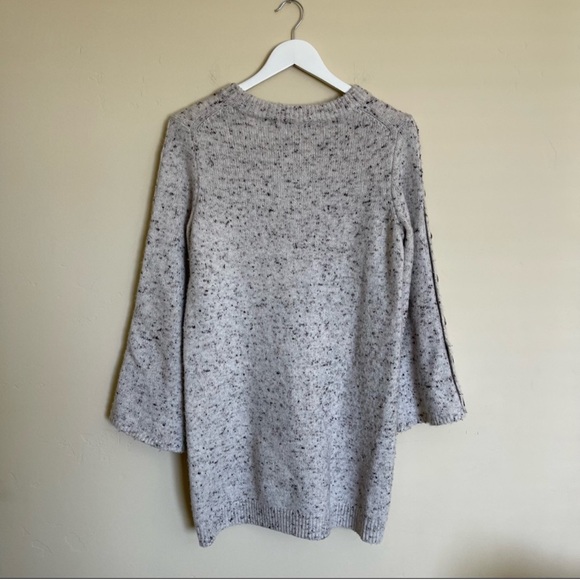 Madewell Donegal Button Sleeve Sweater Dress - Picture 4 of 8